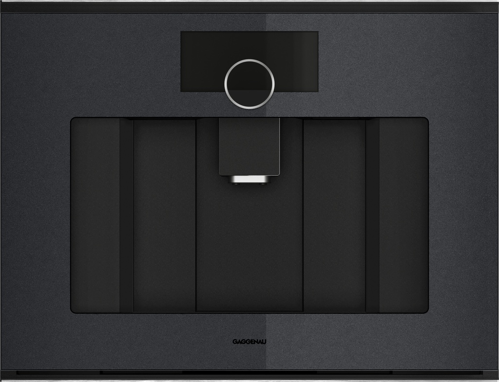 Machine à café Gaggenau GC261100, 19 bar, réservoir 2,4 L, disques céramique, écran tactile