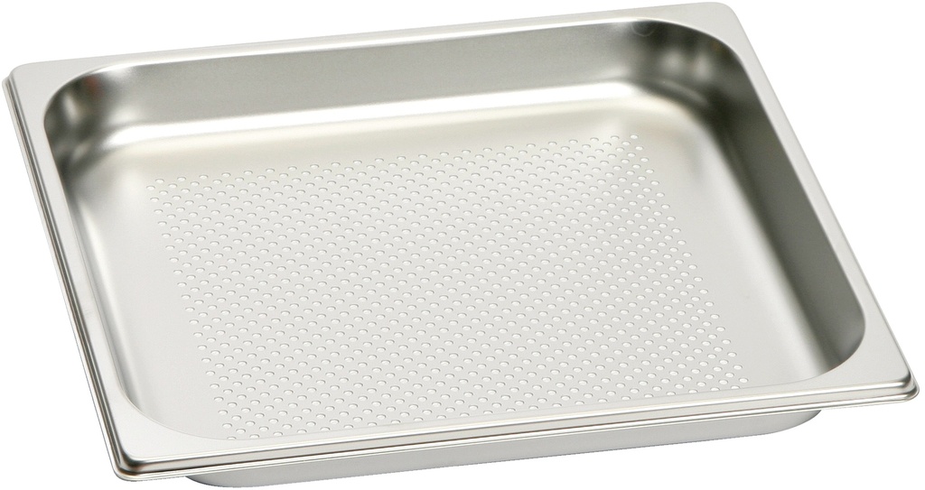 Récipient GN Gaggenau GN124230, perforé, inox, 3 L, 353×325×40 mm