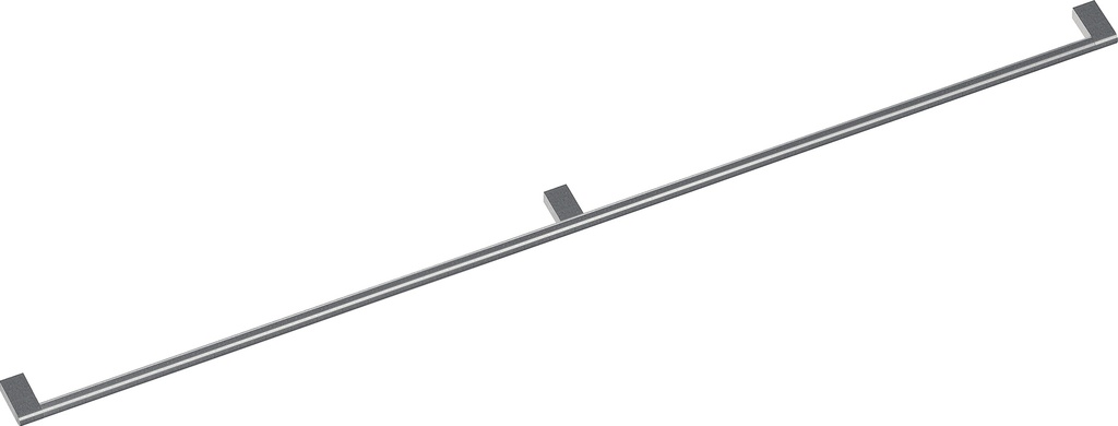 Poignée de porte Gaggenau RA425110, 1131 mm, intervalle 554 mm, 3 fixations
