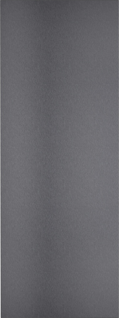 Panneau de porte Gaggenau RVA428722, inox brossé foncé, 756 mm, 2029 mm, 19 mm