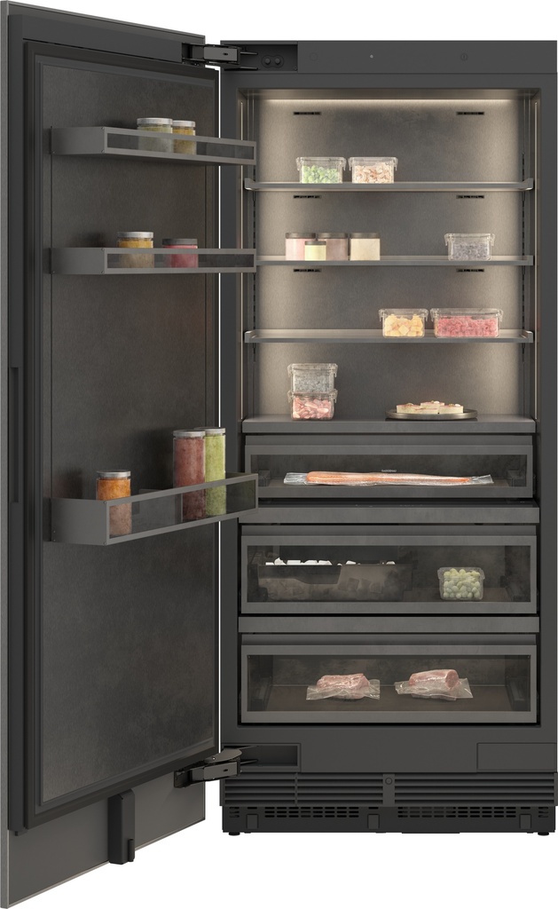 Congélateur Gaggenau RVF497190, 631 L, classe D, 38 dB, encastrable