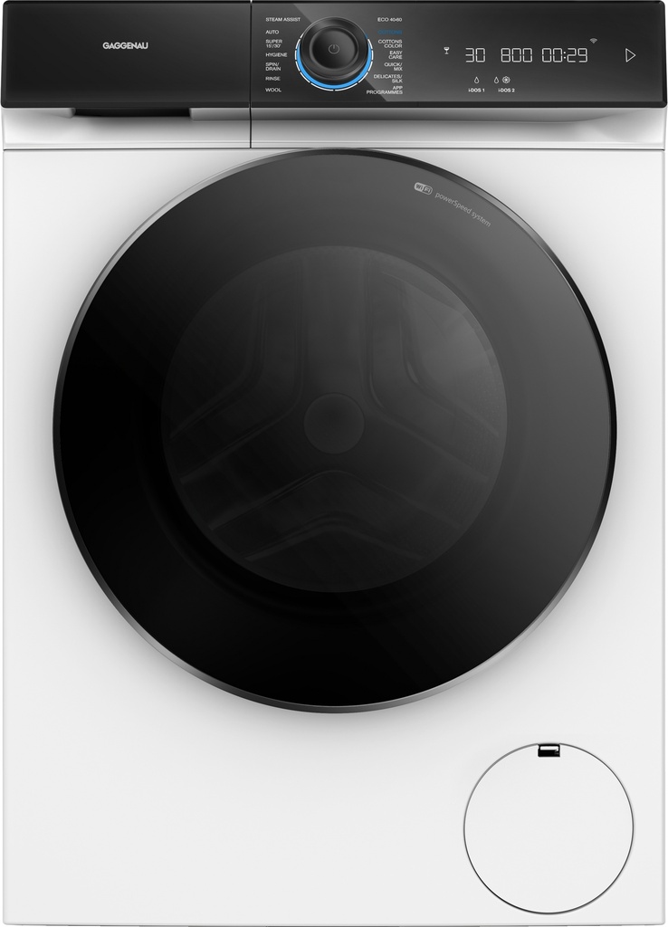 Lave-linge Gaggenau WM260166, 10 kg, classe A, 1600 tr/min, moteur BLDC
