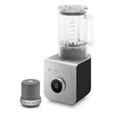 Blender Smeg BLC02BLMEU noir, 1,5 L, 1400 W, 9 vitesses, 22000 tr/min, mélange sous vide, écran intégré