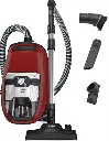 Aspirateur traineau sans sac Miele BLIZCX1POWERLINER, 890 W, collecteur 2 L, 3 niveaux de filtration, Rouge Mangue