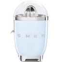 Presse-agrume électrique Smeg CJF11PBEU, 70 W, cône en acier inoxydable, bec anti-goutte, base antidérapante