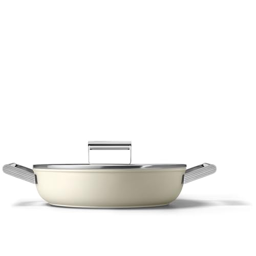 SMEG SAUTEUSE EN ALUMINIUM FORGE A FROID - Ø 28 CM