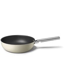 SMEG POELE WOK EN ALUMINIUM FORGE A FROID - Ø 30 CM