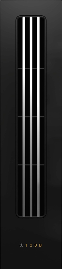 Domino de cuisson hotte Miele CSDA7001FL, encastrement à fleur de plan, évacuation convertible, moteur ECO, Smart Select