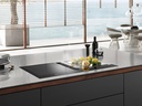 Domino de cuisson hotte Miele CSDA7001FL, encastrement à fleur de plan, évacuation convertible, moteur ECO, Smart Select