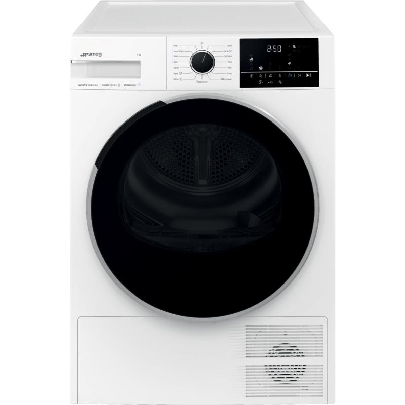 Sèche-linge Smeg DNP09SEBIN pompe à chaleur, 9 kg, classe B, 15 programmes, portes réversibles