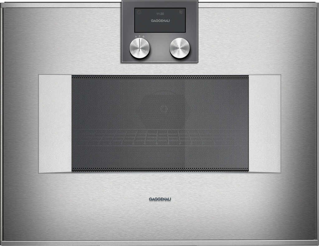 Four combiné micro-ondes Gaggenau BM450110, 36 L, 1000 W, convection, gril 2000 W
