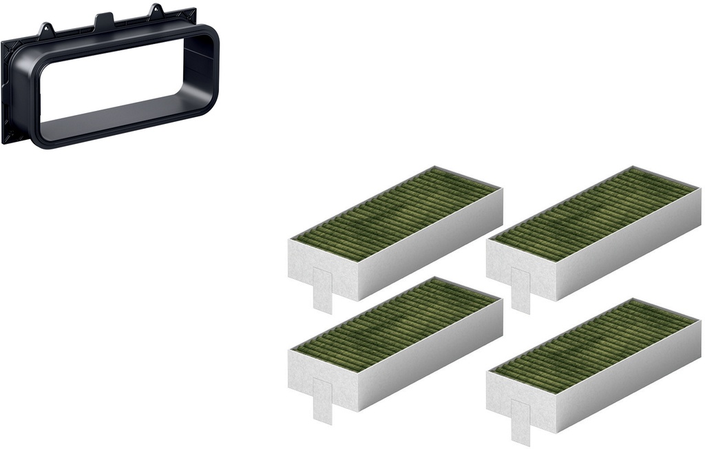 Kit de recyclage d'air pour un système sans gaines 