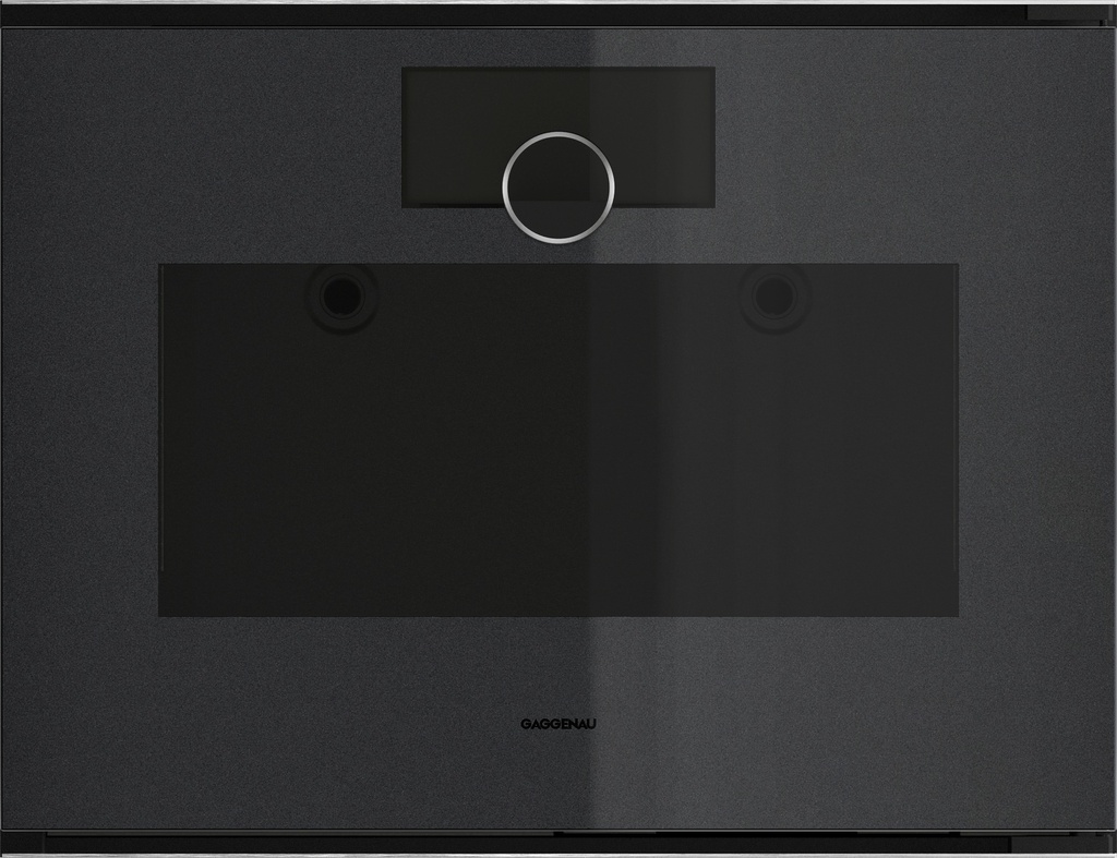 Four vapeur GAGGENAU GS220100, 60 cm, 59 litres, 100 % humidité, Onyx