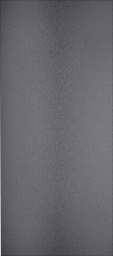 Panneau de porte Gaggenau RVA428924, inox brossé foncé, 19 mm, Froid vario Expressive
