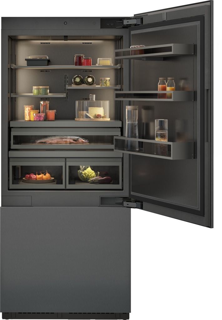 Combiné réfrigérateur-congélateur Gaggenau RVB497190, 579 litres, classe D, fabrique de glace, 39 dB (A)