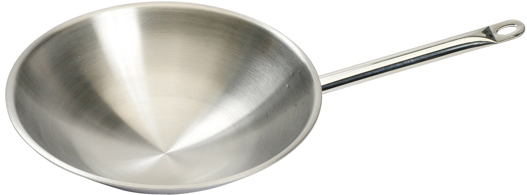 Wok Gaggenau WP400001, 360 mm, 6 L, fond arrondi, avec poignée
