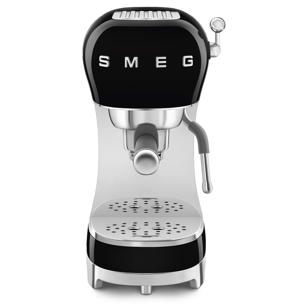 Machine à expresso Smeg ECF02BLEU, 15 bar, réservoir 1,1 L, 2 tasses à la fois, 1350 W