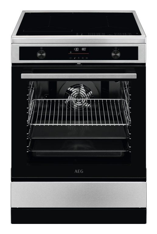 Cuisinière AEG 940003162, 73 L, 4 zones, classe A+, pyrolyse
