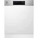 Lave-vaisselle Electrolux EEM69300IX semi-intégré 60 cm, 15 couverts, classe D, 44 dB, départ différé 24 h
