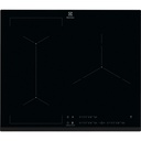 Plaque induction Electrolux EIV63343, 3 zones, fonction Bridge, Hob2Hood, commandes tactiles, noire