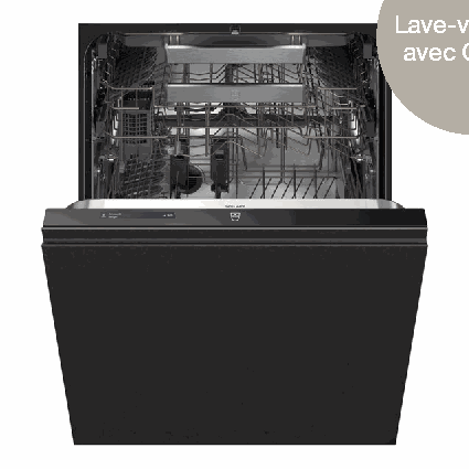 Lave-vaisselle V-ZUG 4117700006 entièrement intégrable, OptiLift, 845 × 596 × 550 mm, niveau sonore 38.0 dB(A)