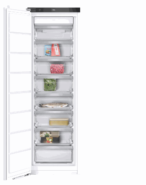 Congélateur V ZUG 5300800002 Freezer V4000 178N, entièrement intégrable, 213 l, charnière réversible