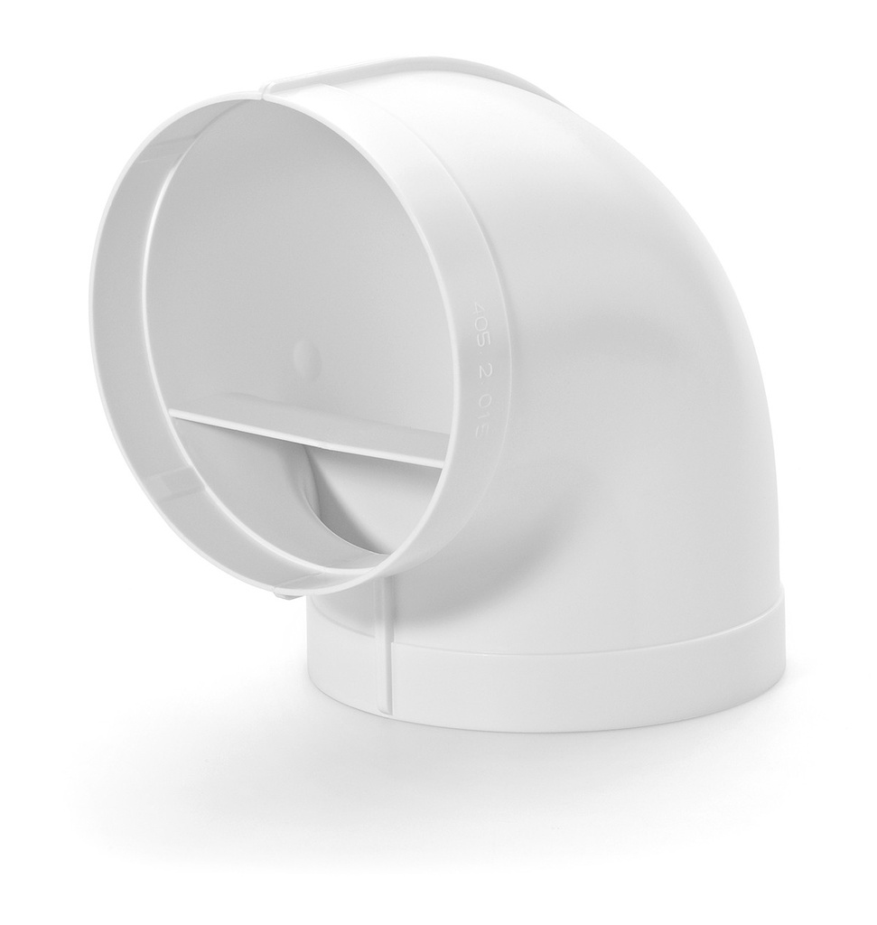 Accessoire FRECAN Coude vertical pour Conduit Rond Ø125