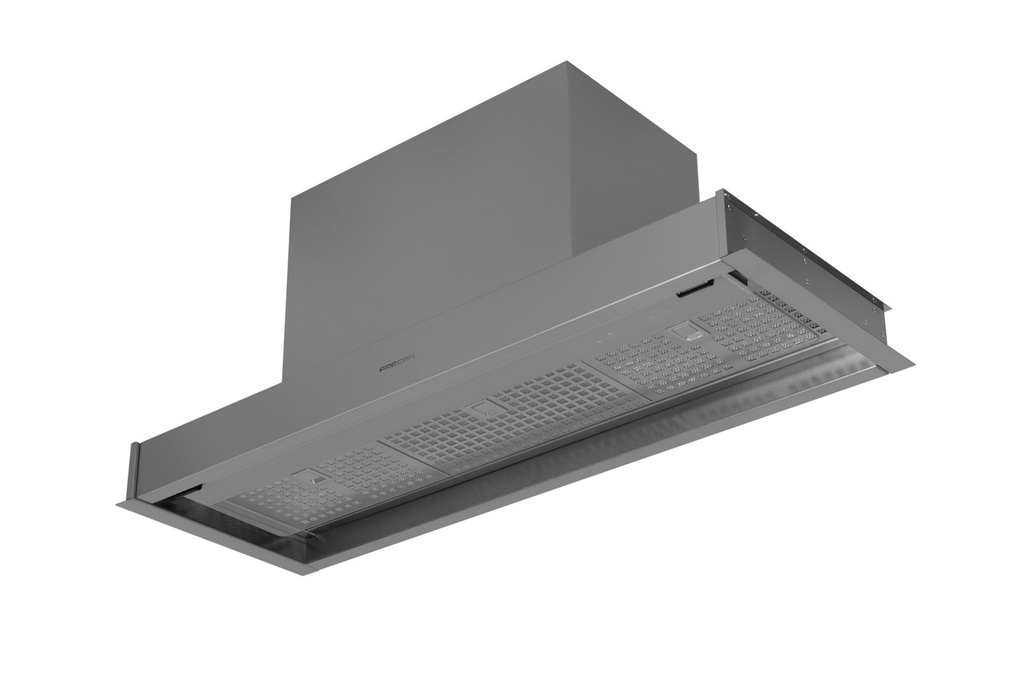 Hotte intégrable FRECAN 27733, 900 mm, 800 m³/h, acier inoxydable, LED régulable