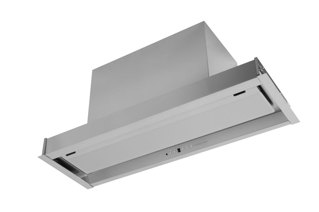 Hotte intégrable FRECAN 27557, 1200 mm, 654 m³/h, acier inoxydable, 3 vitesses + Booster