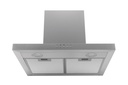 Hotte murale FRECAN 27861, 600 mm, inox, classe B, 3 vitesses, LED 2 ampoules