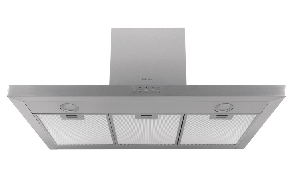 Hotte murale FRECAN 27863, 900 mm, inox, 3 vitesses, 59/70 dB(A), LED