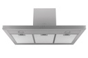 Hotte murale FRECAN 27863, 900 mm, inox, 3 vitesses, 59/70 dB(A), LED