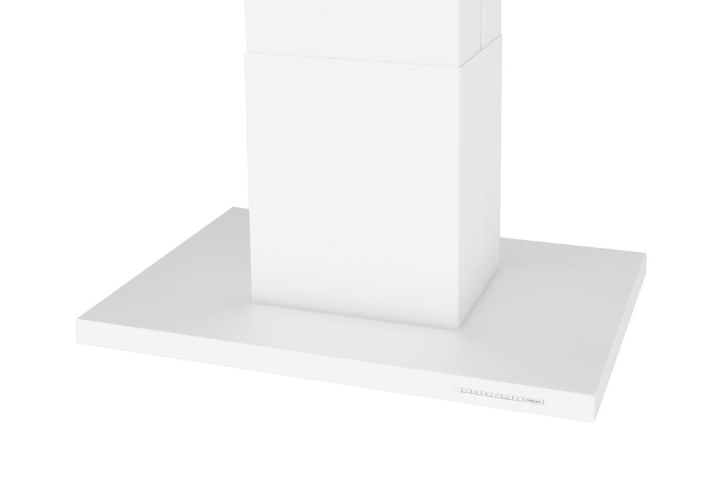 Hotte îlot White îlot 900 1100GP Blanc 27662 Frecan