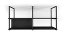 Hotte îlot FRECAN 27847, 1800 mm, 791 m³/h, flux air intensif, laqué noir