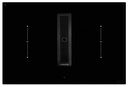 Table aspirante FRECAN Flow 4.4 27705, 780 mm, induction 4 zones, 498,9 m³/h, verre noir