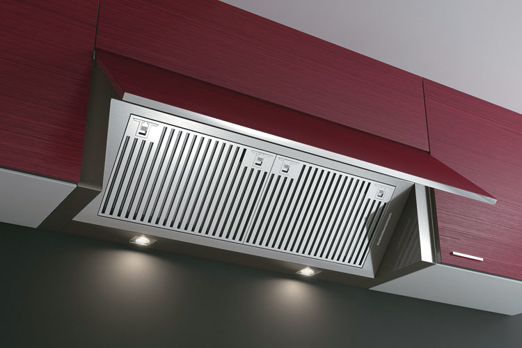 Hotte GIM2/90x325 inox panneau SEC 850 m³/h - Hottes - PANDO