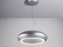 Hotte PANDO 009724, Ø69, 1130 m³/h, moteur ECO, argent