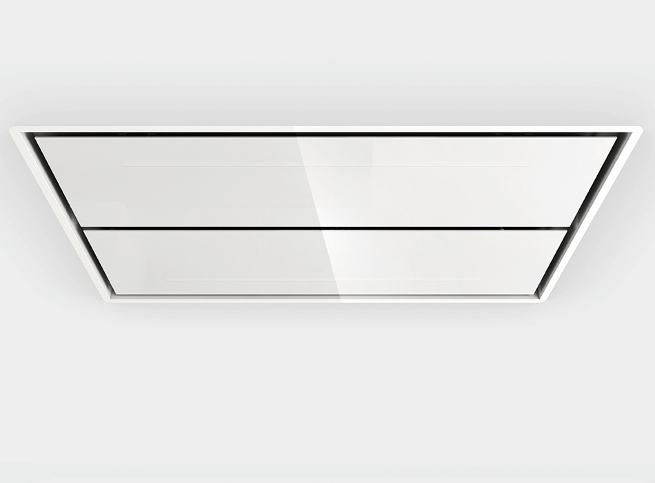 Hotte E-231/130 verre blanc 2450 m³/h EXT ADS Quick Fix Hottes 009781 PANDO