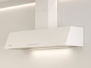 Hotte PANDO 009946, 120 cm, 1050 m³/h, blanc, moteur interne