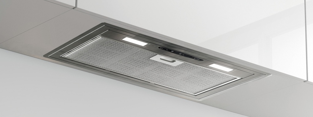 Hotte PANDO 009954 PGF/60, 730 m³/h, moteur interne, classe A, inox