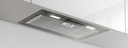 Hotte PANDO 009954 PGF/60, 730 m³/h, moteur interne, classe A, inox