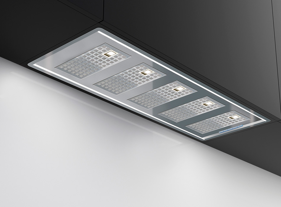 Hotte GTI/1280 inox ECO SEC 1250 m³/h Hottes 010155 PANDO