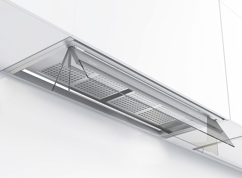 Hotte TIX/90 inox 1250 m³/h ECO Hottes 010362 PANDO