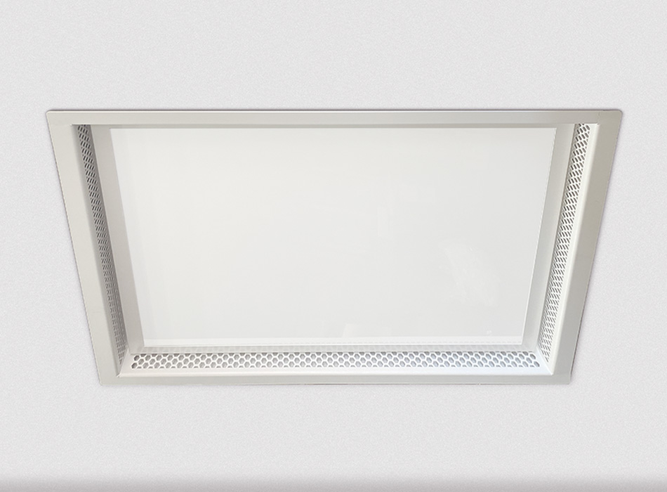 Hotte E-201/65X65X blanc 1130 m³/h ECO PLUS Hottes 010372 PANDO