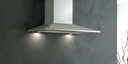 Hotte PANDO 010704, 60 cm, 830 m³/h, inox, Ø150/120