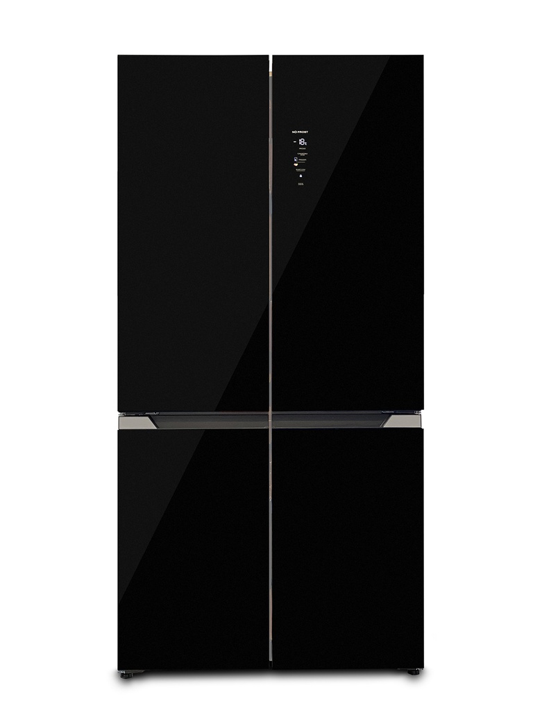 Réfrigérateur américain PANDO 010718, 600 L, 190x91x69 cm, classe D, 4 portes