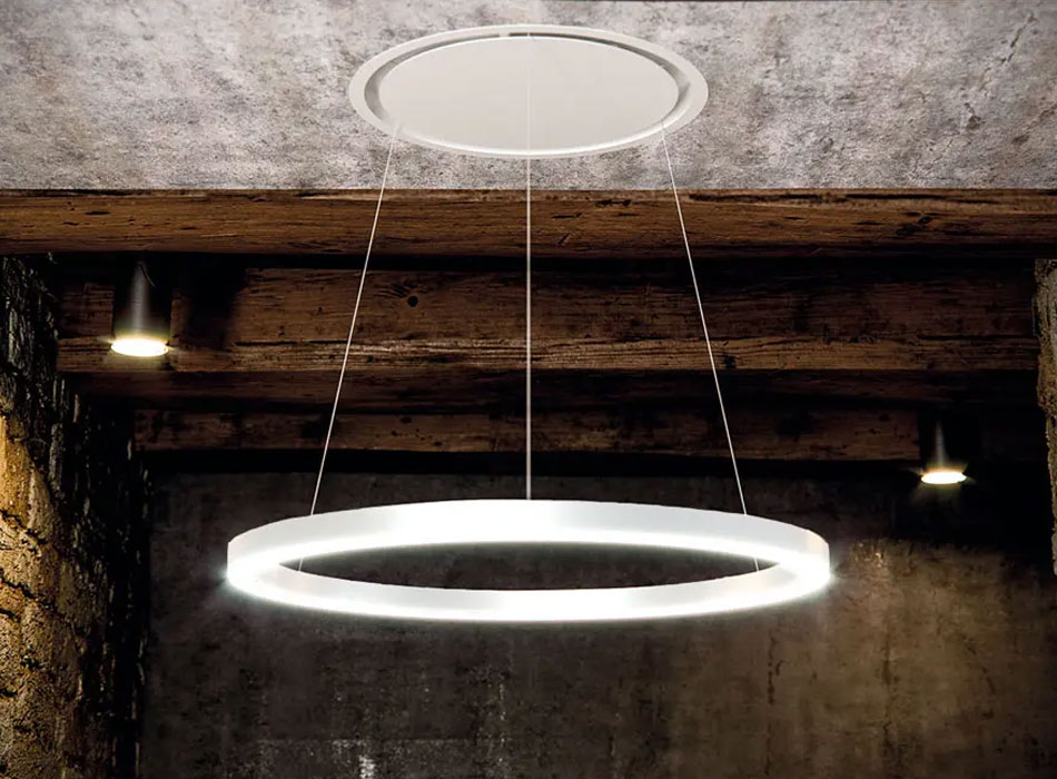 Hotte SKYRING/54 LIGHT 1130 m³/h ECO PLUS - Hottes - PANDO