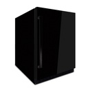 Cave à vin PANDO 010838, 66 bouteilles, 128 L, verre noir, porte gauche