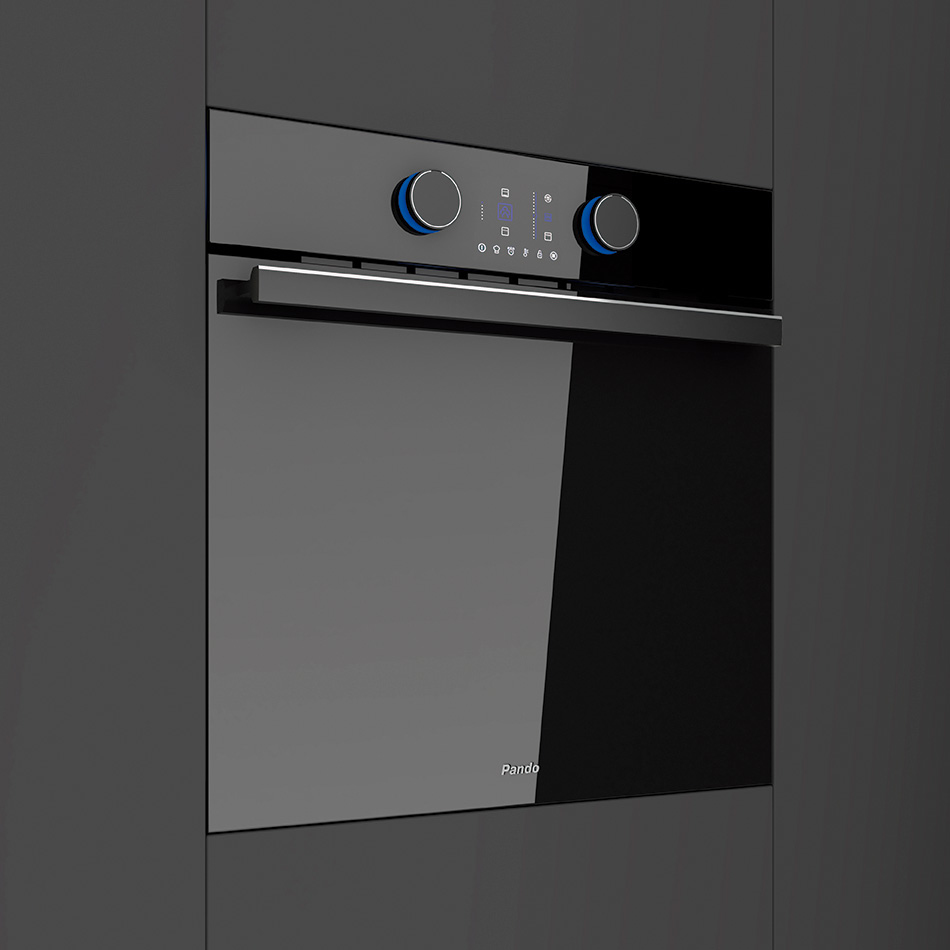Four multifonction PANDO PHT-963, 70 L, classe A, écran TFT 10,2 cm, intégrable