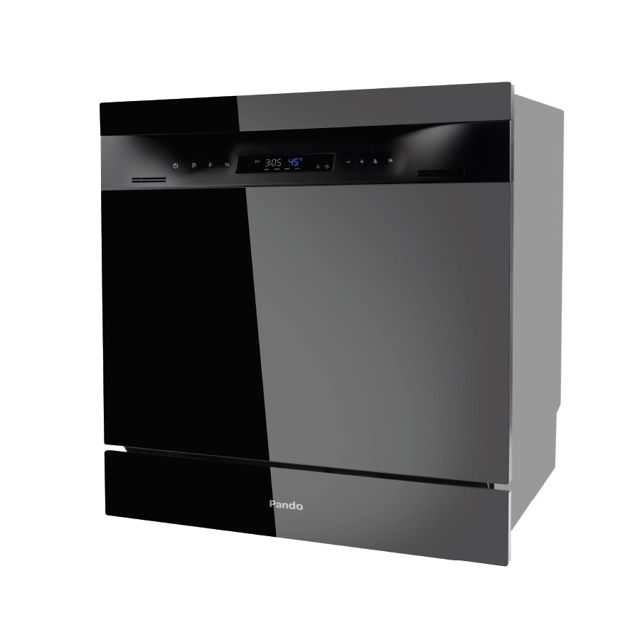 Lave-vaisselle PANDO PLI-7360, 60 cm, 8 couverts, classe F, 49 dB, semi-intégré